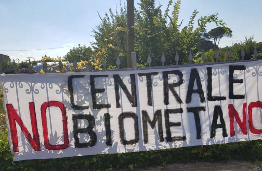 No a megaimpianto a biometano a Ferrara